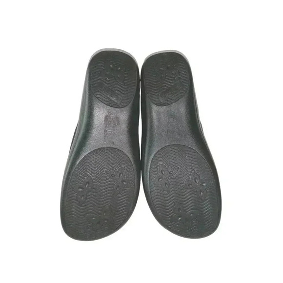 Alegria Womens  Keli Leather Comfort Shoes KEL- 7717 Slip On Clogs sz 37 - Picture 10 of 12